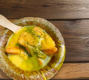 Kadi With Samosa