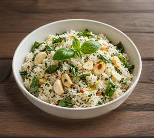 Basil Garlic Rice