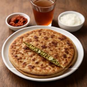 Stuffed Paneer Paratha