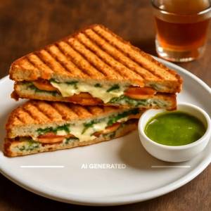 Veg Cheese Grilled Sandwich