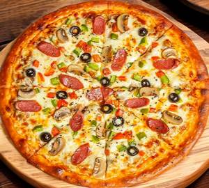 Cheese Mushroom Pizza