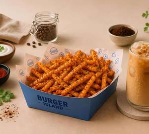 Peri Peri Fries (Peri Peri Fries) With Drink (Cold Coffee (Classic Cold Coffee))