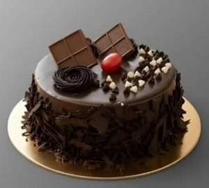 Choco Chip's Cake ( Eggless) 