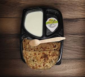 Aalu Paratha With Dahi