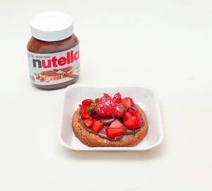Strawberry Nutella Cookie