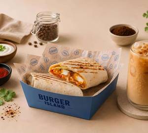 Aloo Wrap (Aloo Wrap) With Drink (Ice Coffee (Ice Coffee))
