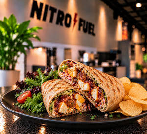 Spicy Garlic Egg Wrap