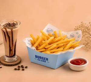 Chocolate Flavoured Shakewith Fries (M)