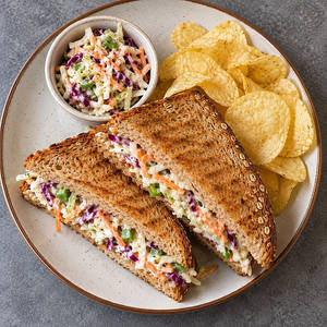 Plain Coleslaw Coleslaw Sandwich