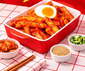 Korean Tteokbokki Sea Food
