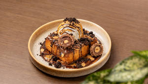 Chocolate Avalanche Honey Butter Toast