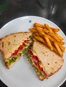 Grilled Chicken Salami Sourdough
