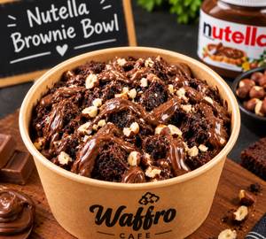 Nutella Brownie Bowl 