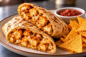Sweet Bbq Paneer Wrap