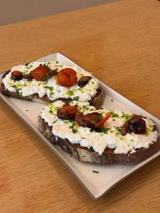 Confit Tomato With Burrata Cheese