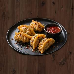 Chicken Momos Steamed [5 Pieces]