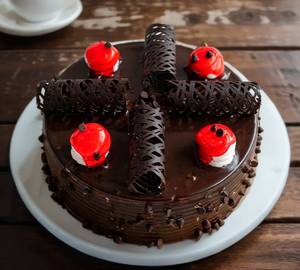 Eggless Cadbury Roll Creamy Chocolate Cake (680 Grams)