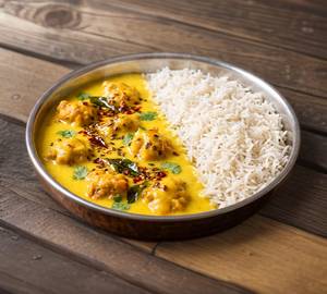 Punjabi Kadhi Chawal