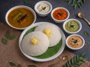 Ghee Thattu Idli (2 Pcs)
