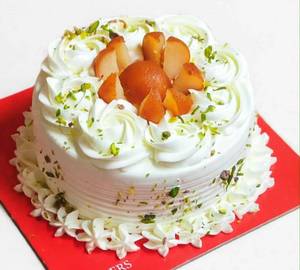 Gulab Jamun Cake [680 g] with Sparkling Candle