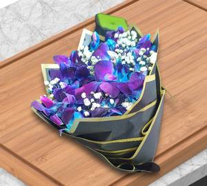 Fresh Orchid Combination Bouquet