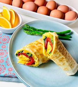 Egg Crispy Wraps