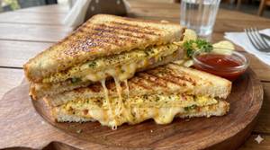 Ultimate Grilled Egg Cheese Sandwich