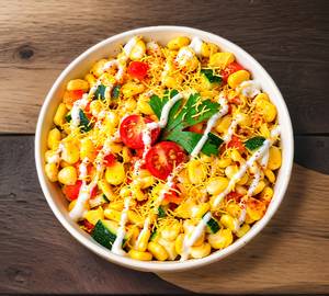 Veg Golden Sweet Corn Cheese Chaat 🌽