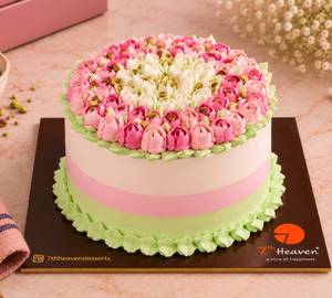 Rose and pistachio