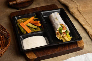 Chicken Shawarma Paratha