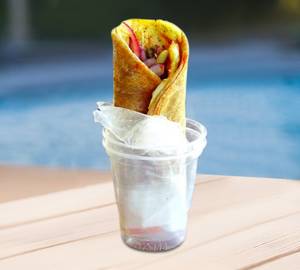 Egg Chicken Cheese Roll