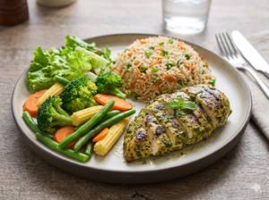 Pundina Chicken Rice Platter