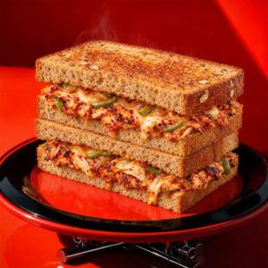 Protein Harissa Chicken Sando (Sandwich)