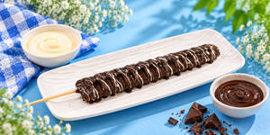 Dark & White Lolly Waffle