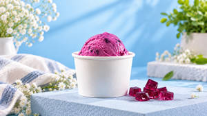 Black Currant Ice Cream