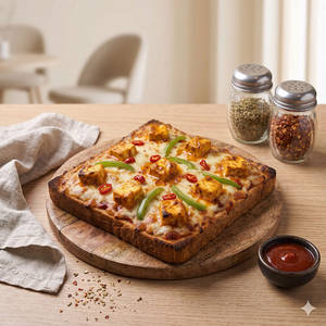 Bread Peppy Paneer Bread Pizza