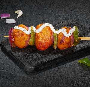 Creamy Garlic Chicken Skewer