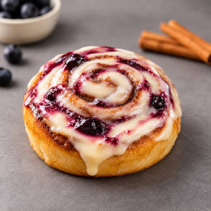 Blueberry Cinnamon Roll