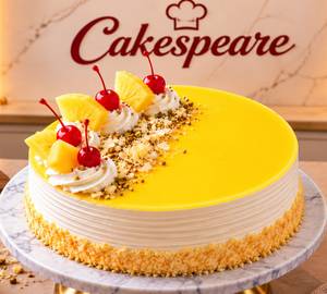 Fresh pineapple cake