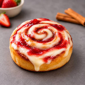 Strawberry Cinnamon Roll
