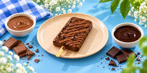 Milk & Dark Popsicle Waffle