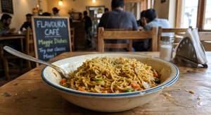 Fried Egg Maggi