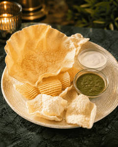 Assorted Papad Platter