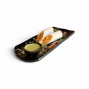 Mushroom Tikka Roll