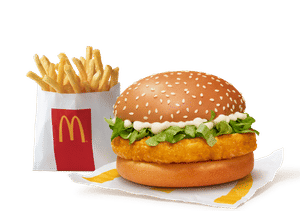 McChicken Burger + Fries (R)