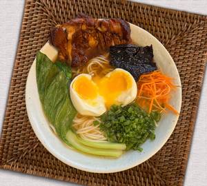 Chicken Shoyu Ramen Noodles Soup