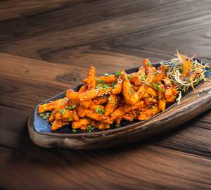 Crispy Chilli Potatoes