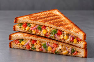 Veg Sandwich Grilled
