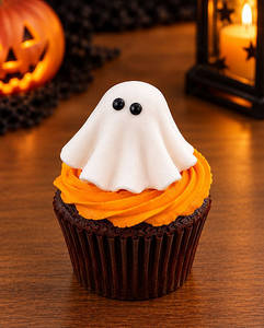 Halloween Ghost Muffin