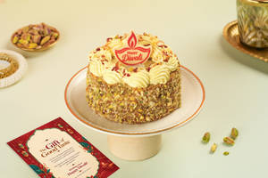 Diwali Special Kesar Pista Bento Cake (225g)